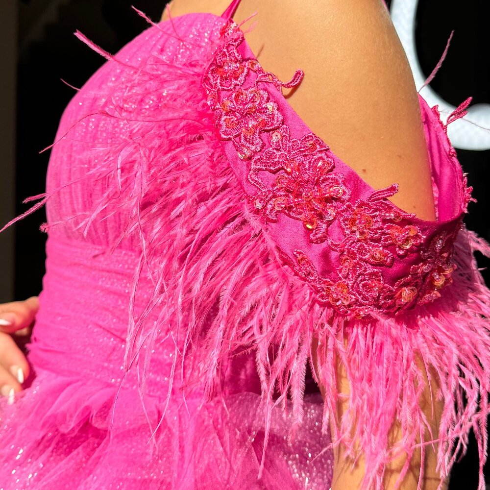 Hot Pink Party Dress